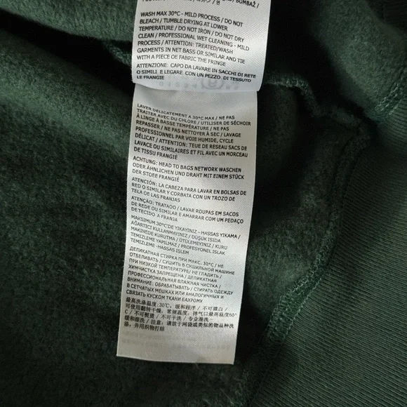 Supreme X Maison Margiela MM6 Zip Up Hoodie Skull Green - Picture 8 of 9